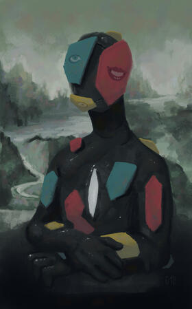 A painting in Interliminality